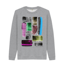 Cargar imagen en el visor de la galería, Light Heather Printed Sweater Front
