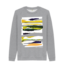 Cargar imagen en el visor de la galería, Light Heather Printed Sweater Front
