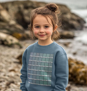 KIDS STONE BLUE CHROMOLOGY SWEATSHIRT