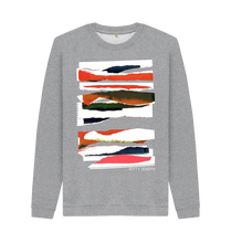 Cargar imagen en el visor de la galería, Light Heather Printed Sweater Front
