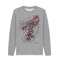 Charger l'image dans la galerie, Light Heather Printed Sweater Front
