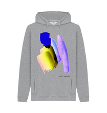 Load image into Gallery viewer, Light Heather Printed Hoody Front
