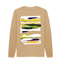 Cargar imagen en el visor de la galería, Sand UNISEX DAWN CLOUD COLLAGE SWEATSHIRT
