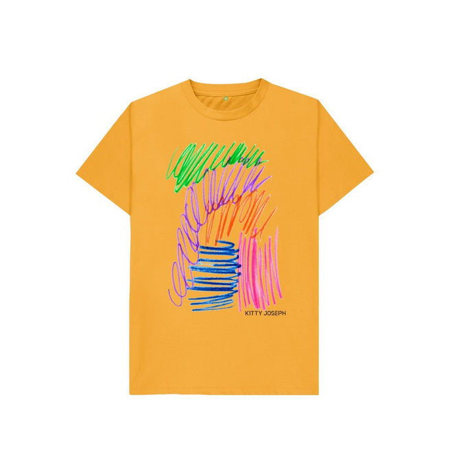 Mustard KIDS UNISEX FRUIT PASTELS TEESHIRT