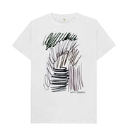 White UNISEX NEUTRAL PASTEL TEESHIRT