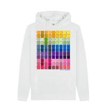 Load image into Gallery viewer, White UNISEX CHROMOLOGY HOODY
