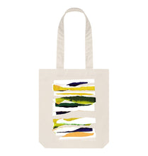 Load image into Gallery viewer, Natural DAWN CLOUD COLLAGE TOTE BAG
