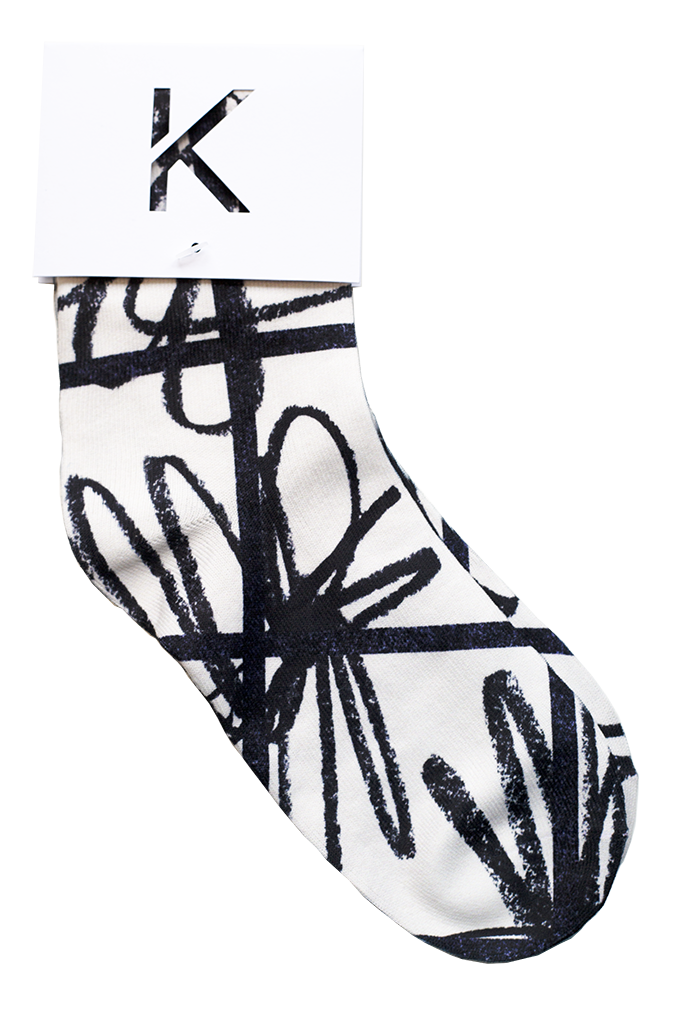 FLOWER FRAME SOCKS