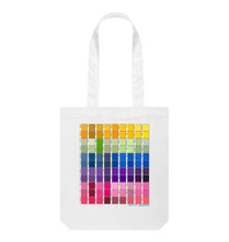 Load image into Gallery viewer, White CHROMOLOGY TOTE BAG
