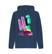 Navy UNISEX INK 1 HOODY