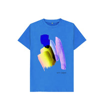 Load image into Gallery viewer, Bright Blue KIDS UNIDSEX INK 2 TEESHIRT
