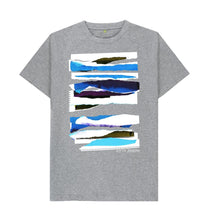 Load image into Gallery viewer, Athletic Grey UNISEX MIDDAY CLOUD COLLAGE TEESHIRT
