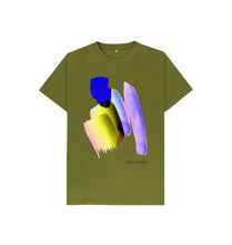Load image into Gallery viewer, Moss Green KIDS UNIDSEX INK 2 TEESHIRT
