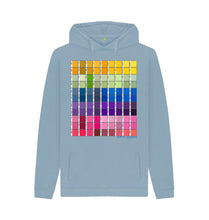 Load image into Gallery viewer, Stone Blue UNISEX CHROMOLOGY HOODY

