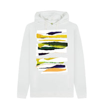 Cargar imagen en el visor de la galería, White UNISEX DAW CLOUD COLLAGE HOODY
