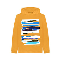 Load image into Gallery viewer, Mustard KIDS UNISEX MIDDAY CLOUD COLLAGE HOODY
