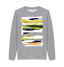 Cargar imagen en el visor de la galería, Light Heather UNISEX DAWN CLOUD COLLAGE SWEATSHIRT
