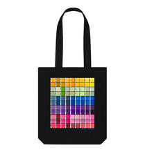 Load image into Gallery viewer, Black CHROMOLOGY TOTE BAG
