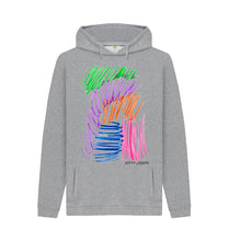 Load image into Gallery viewer, Light Heather UNISEX FRUIT PASTELS HOODY
