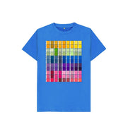 Bright Blue KIDS UNISEX CHROMOLOGY TEESHIRT