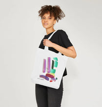 Load image into Gallery viewer, BLUSH WATERCOLOUR TOTE BAG
