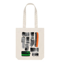 Load image into Gallery viewer, Natural BLACK INK TOTE BAG

