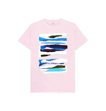Load image into Gallery viewer, Pink KIDS UNISEX MIDDAY CLOUD COLLAGE TEESHIRT
