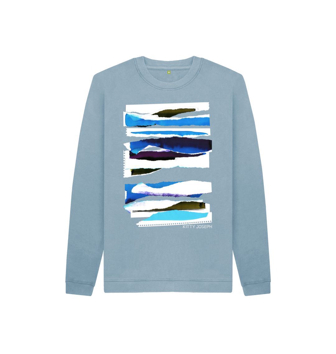 KIDS UNISEX MIDDAY CLOUD COLLAGE SWEATSHIRT