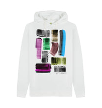 Cargar imagen en el visor de la galería, White UNISEX MINERAL HOODY

