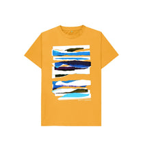 Load image into Gallery viewer, Mustard UNISEX KIDS MIDDAY CLOUD COLLAGE TEESHIRT
